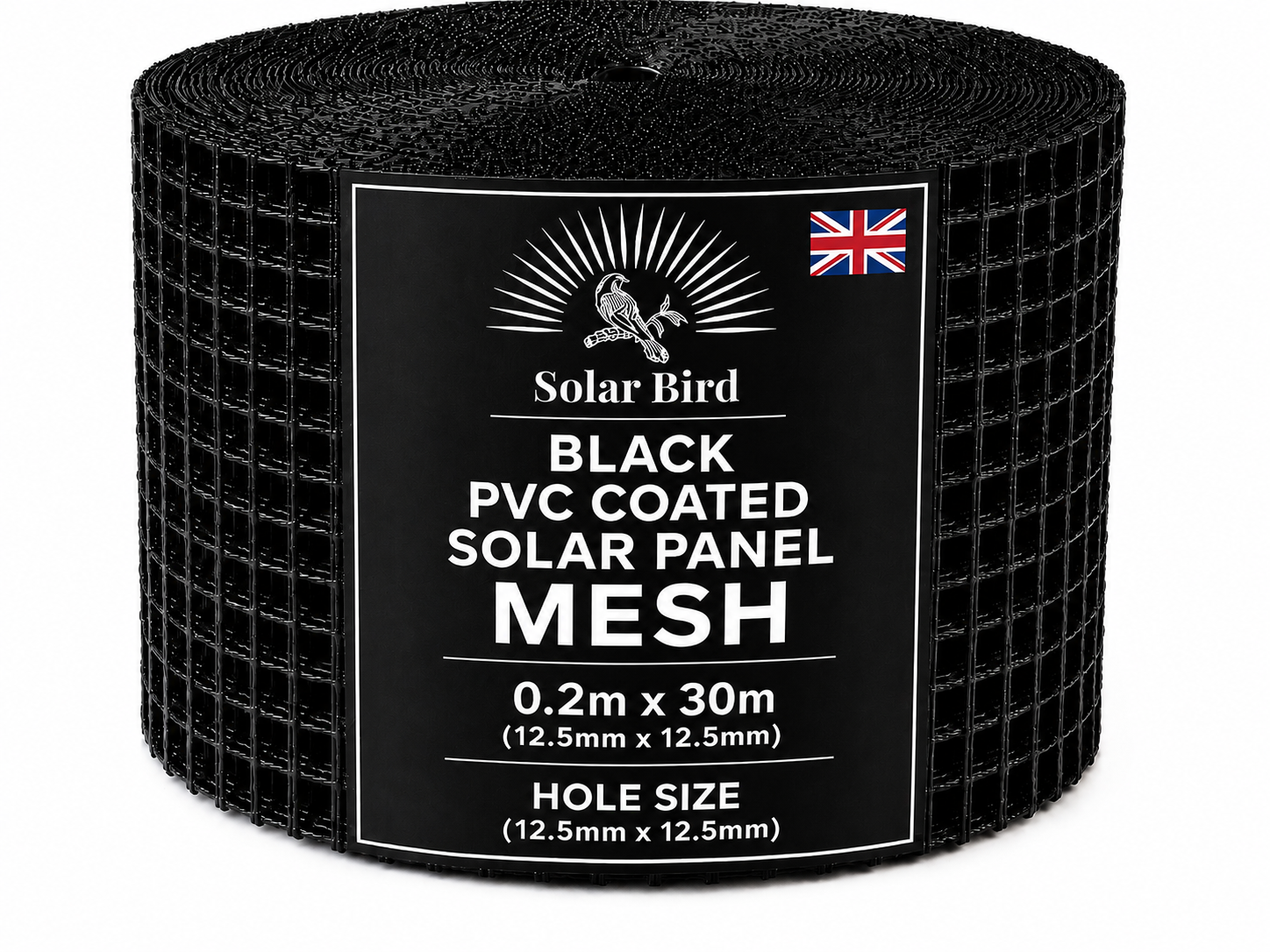 Solar Panel Pigeon Proofing Kit – Black PVC Mesh Complete Kit - Image 4